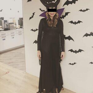 Disguise's Disney Deluxe Maleficent Halloween Costume - Size Small